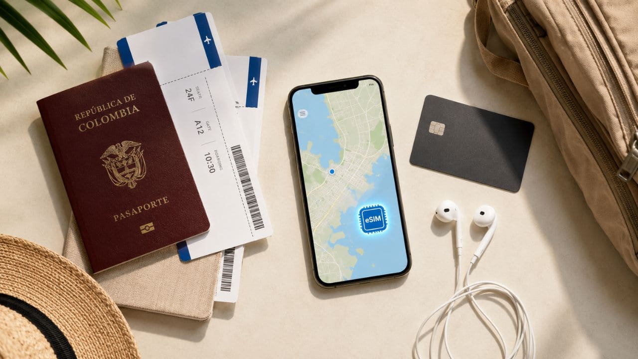 Checklist completo para viajar al exterior desde Colombia 2026