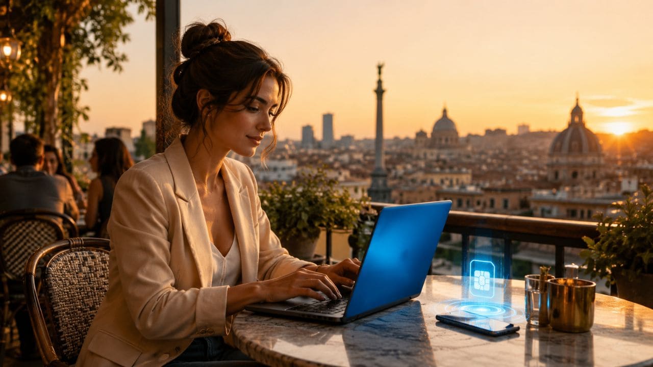 eSIM para nómadas digitales: la guía completa 2025